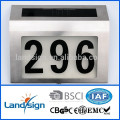 2015 Cixi Product stainless steel super powered electric house numbers light